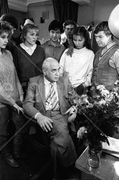 СССР. Ленинград. Игорь Горбачев. Художественный руководитель Академического театра имени А.С.Пушкина