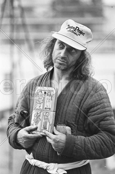 СССР. Ленинград. Роберт Городецкий. Советский и российский клоун, актёр Роберт Городецкий