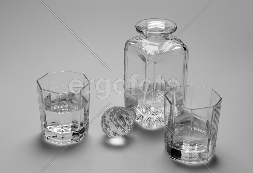 Штоф со стаканами