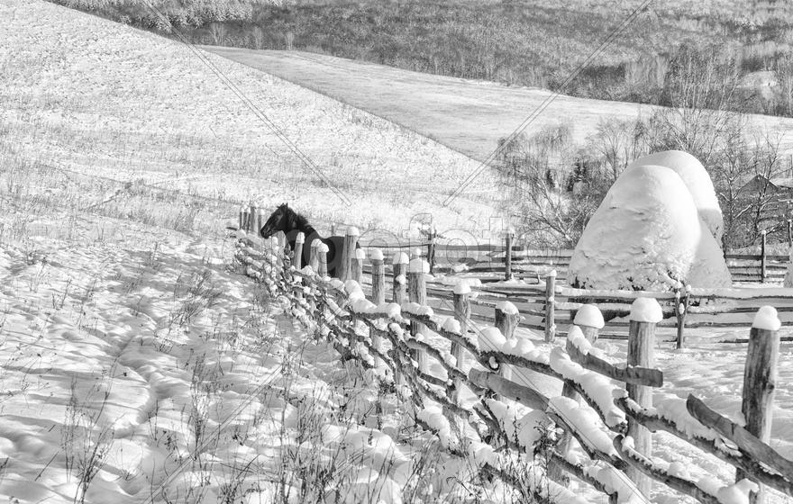 Зимний пейзаж