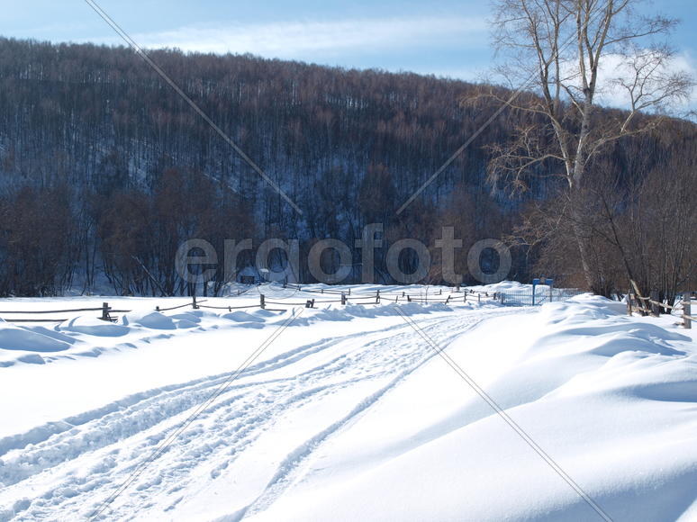 Зимний пейзаж