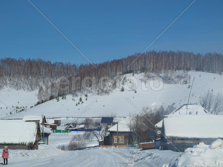 Село Метели. Гора