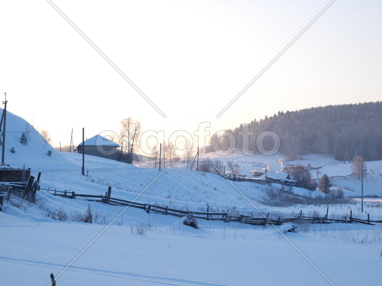 Морозное утро