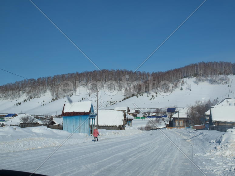 Село Метели. Гора