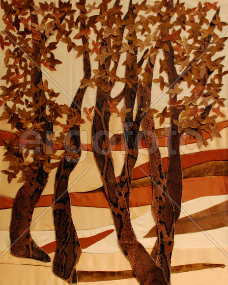  Деревья осенью