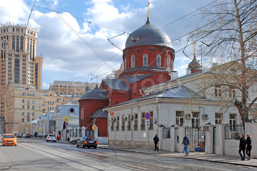  Москва. Новокузнецкая улица. Храм Старообрядцев