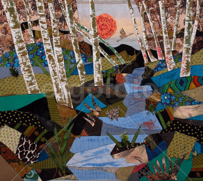 Лесной  ручей ( без рамы)