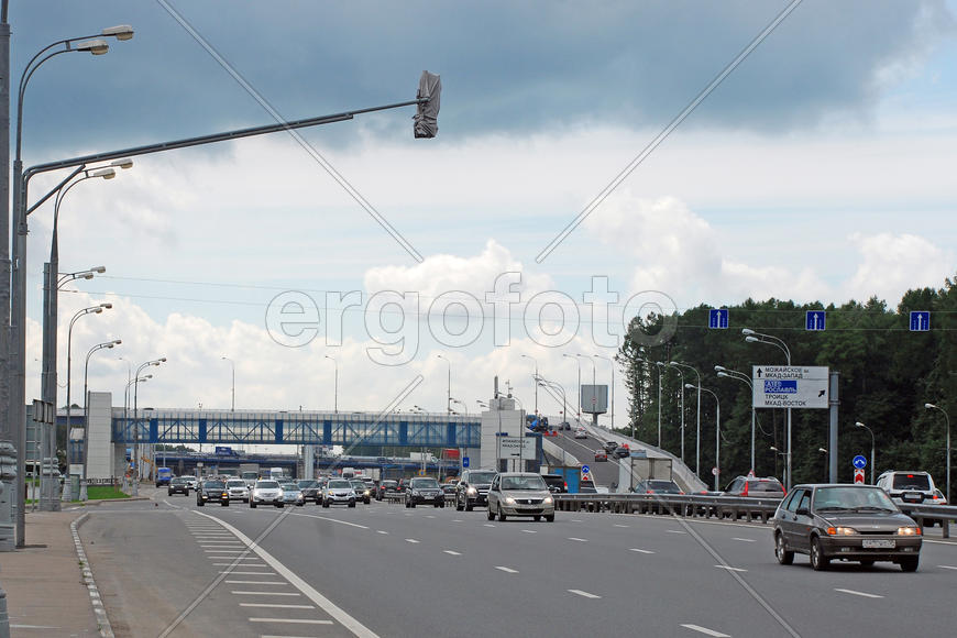  Ленинский проспект. Новая развязка с кольцевой дорогой