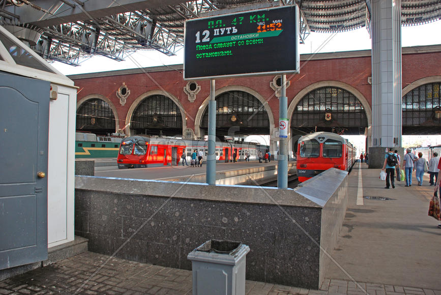 Платформы Казанского вокзала