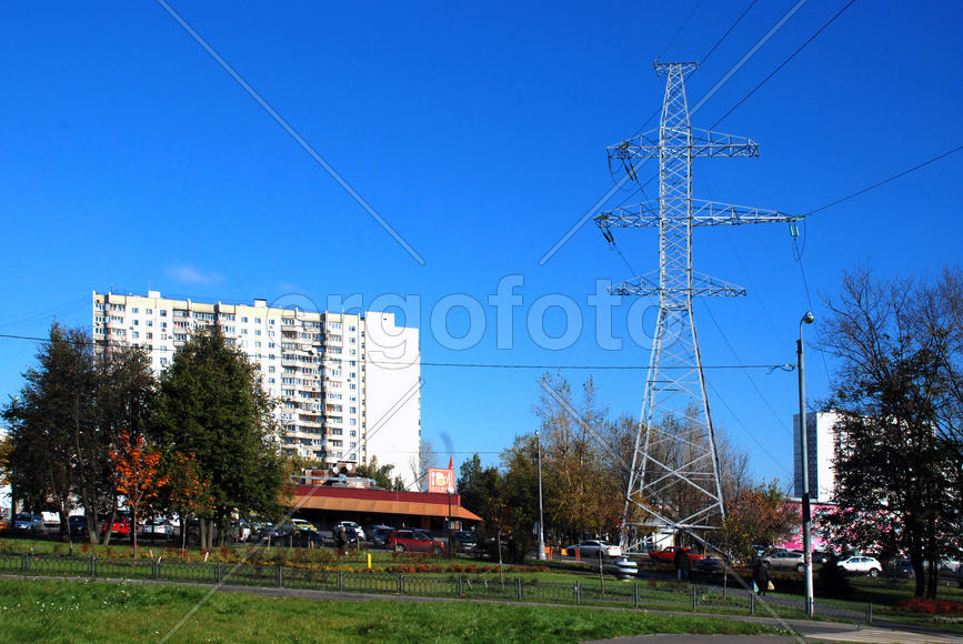 Высоковольтная линия электропередач (ЛЭП)