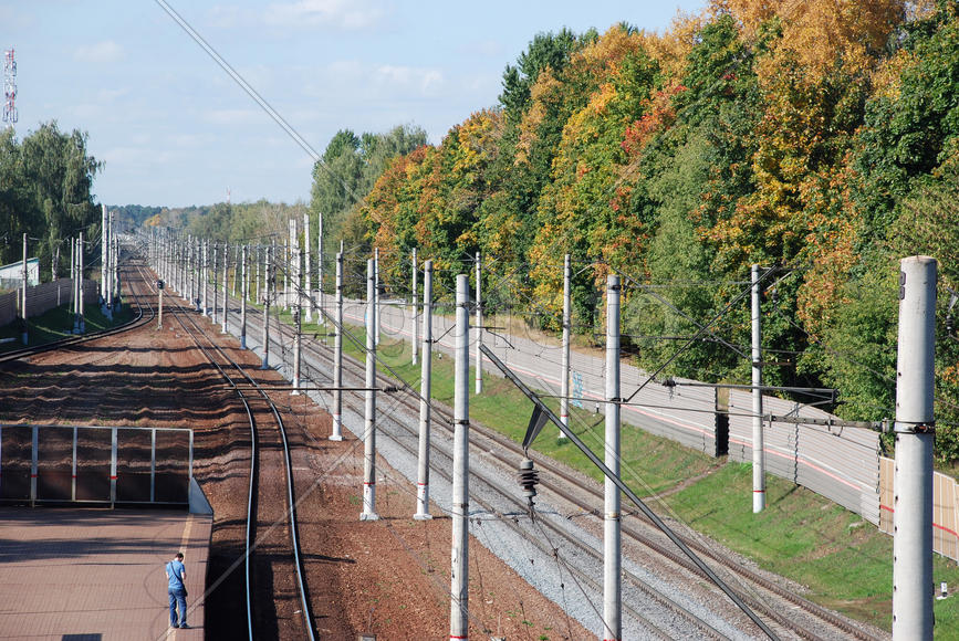 Электрифицированная железная дорога