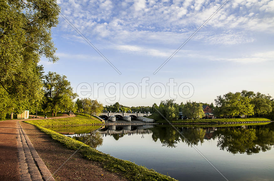 Царицынский пруд. Москва