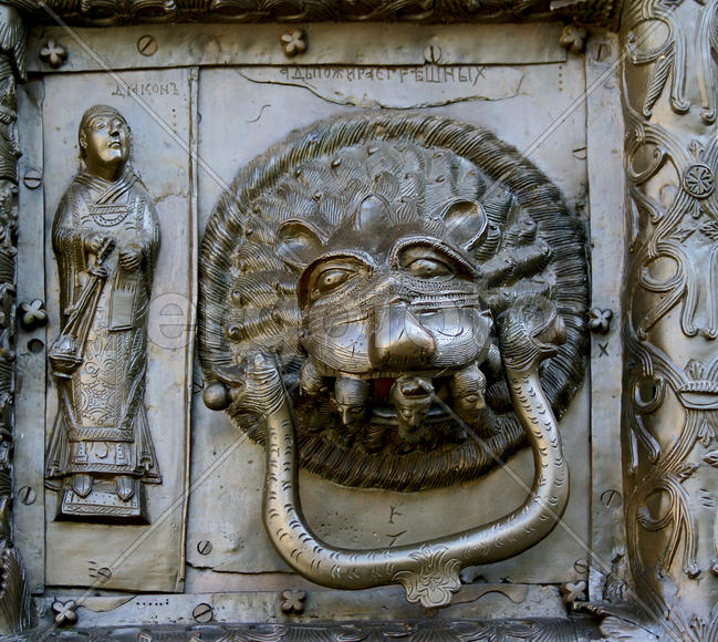 Деталь Магдебургских ворот