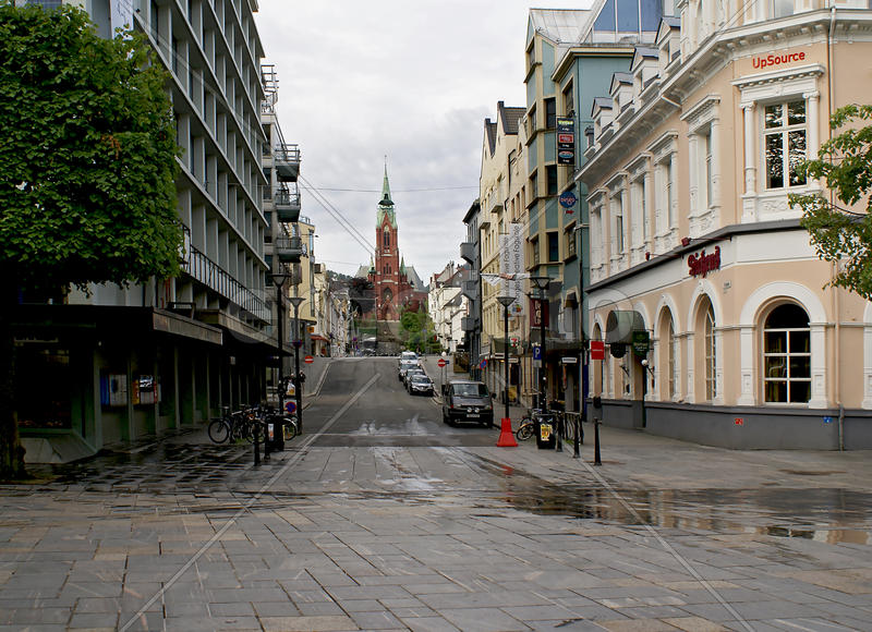 Берген после дождя