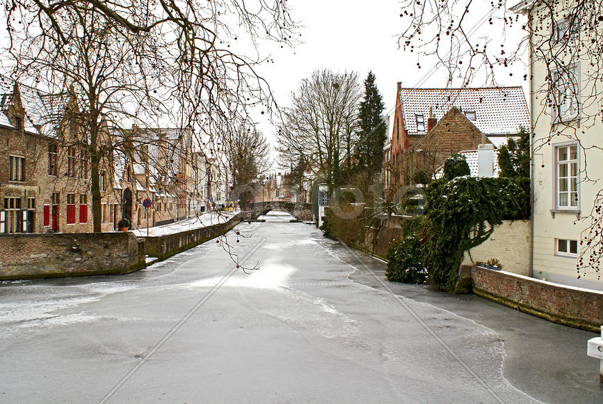 Зимний Брюгге