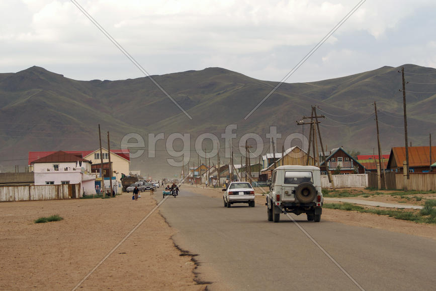 Монгольский город Мурэн