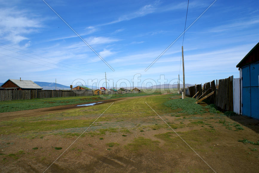 Монгольский город Мурэн