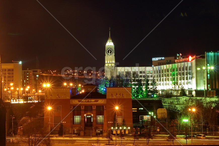 Вечерний Красноярск