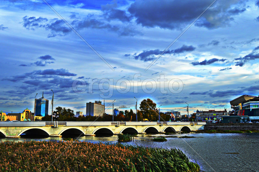 Набережная реки Миасс