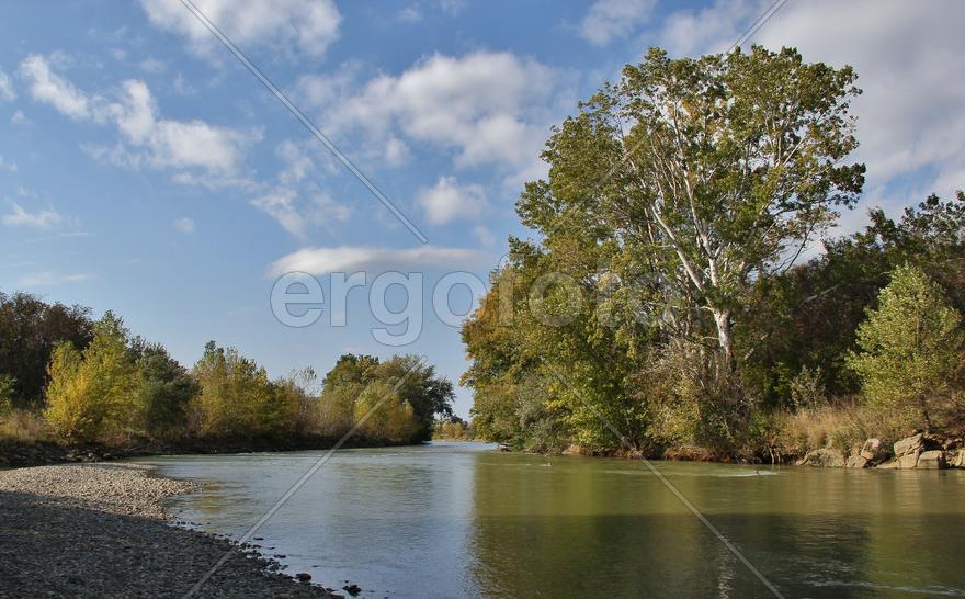 Река Барсучки. Ставропольский край