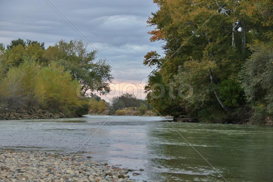 Река Барсучки. Ставропольский край