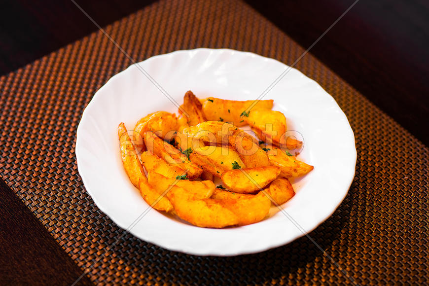 Печёный картофель