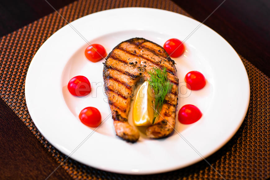 Рыба с лимоном