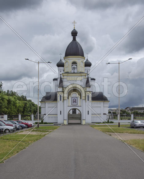 Беларусь, Барановичи: колокольня собора св. Александра Невского