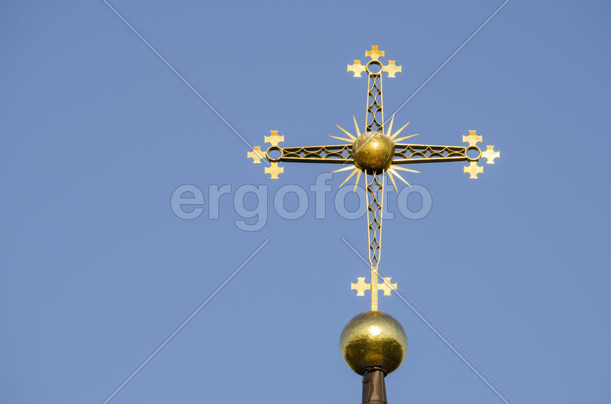 Беларусь, Минск: крест Никольской церкви.