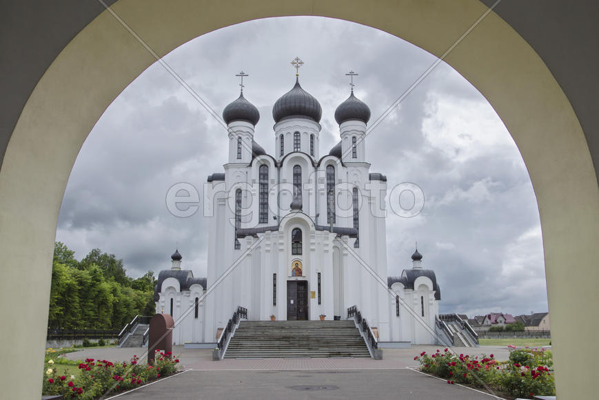 Беларусь, Барановичи: православный собор св. Александра Невского