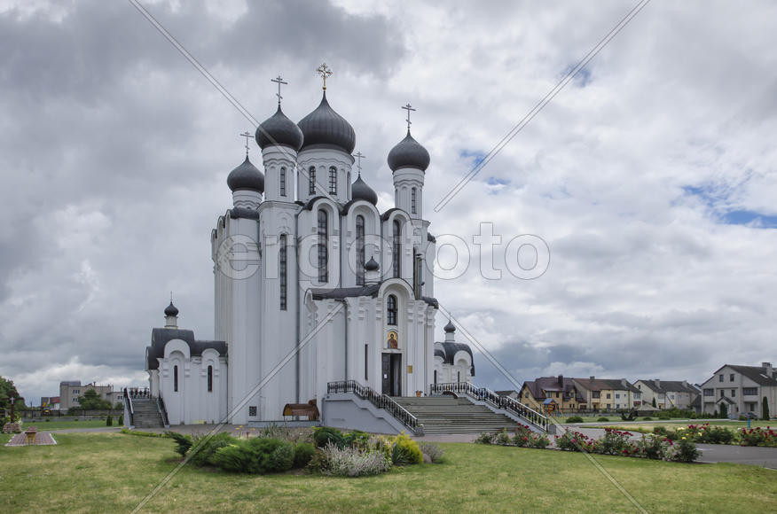 Беларусь, Барановичи: православный собор св. Александра Невского