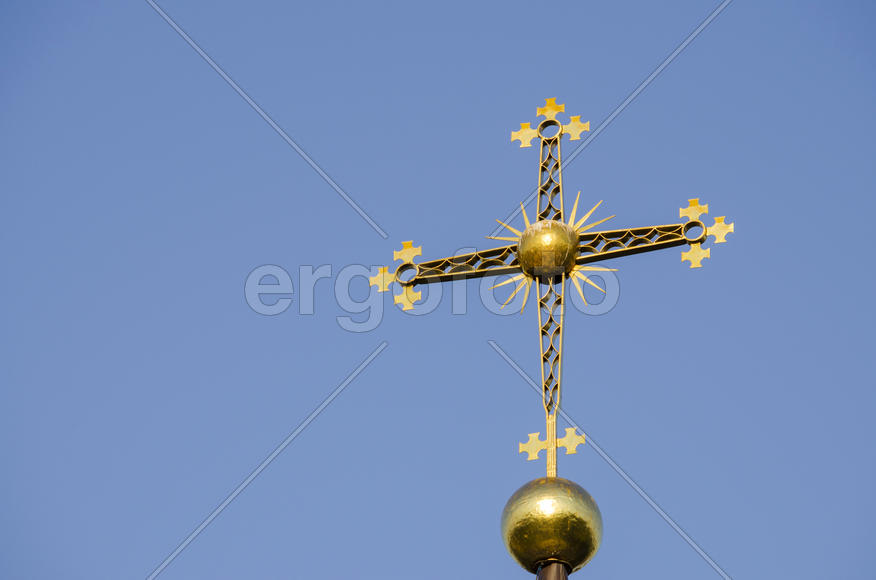 Беларусь, Минск: крест Никольской церкви.