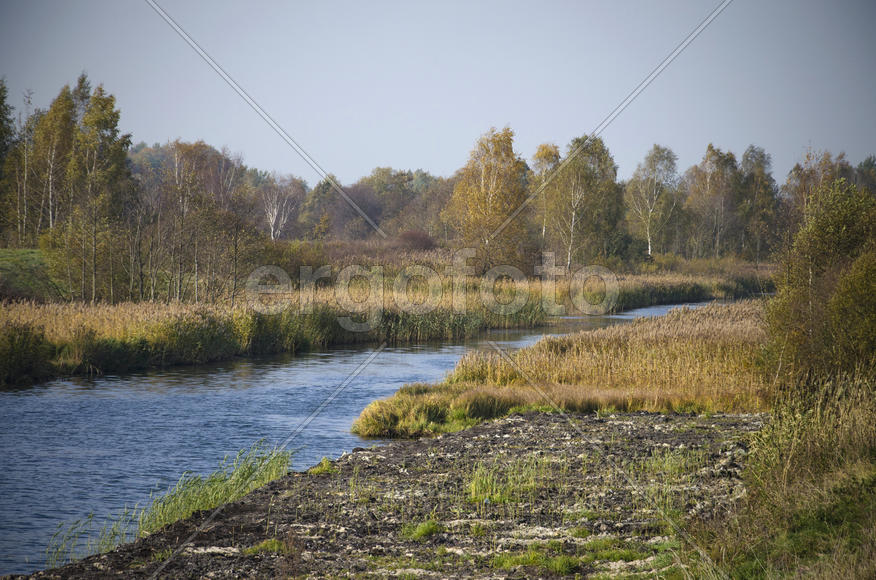 Белорусь: золотая осень, Вилейско-Минский канал.