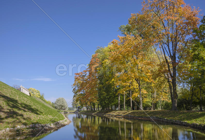 Беларусь, Несвиж: старый замковый парк