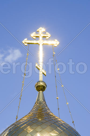 Беларусь, Минск: фрагмент купола церкви Андрея Первозванного.