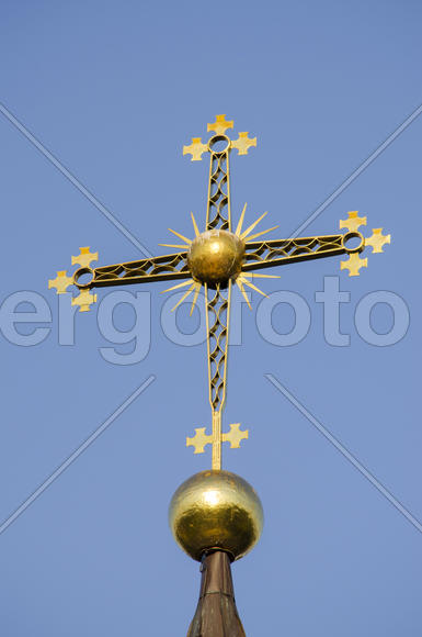 Беларусь, Минск: крест Никольской церкви.