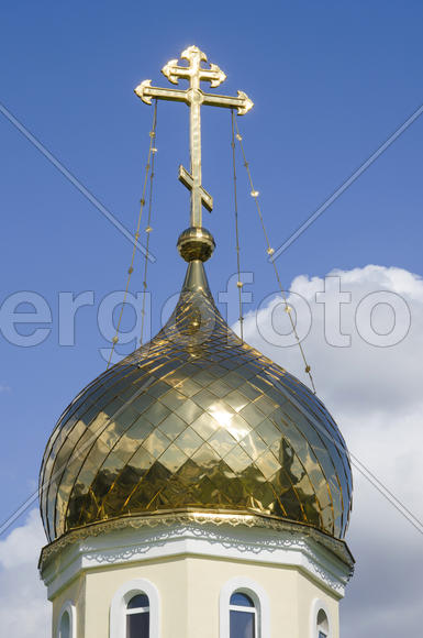 Беларусь, Минск: купол церкви Андрея Первозванного.