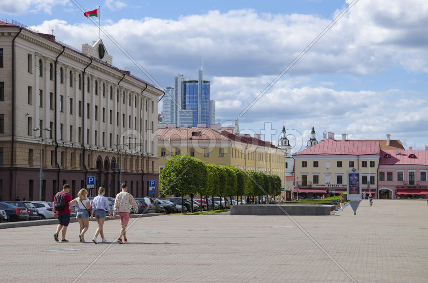 Беларусь, Минск: улица Энгельса