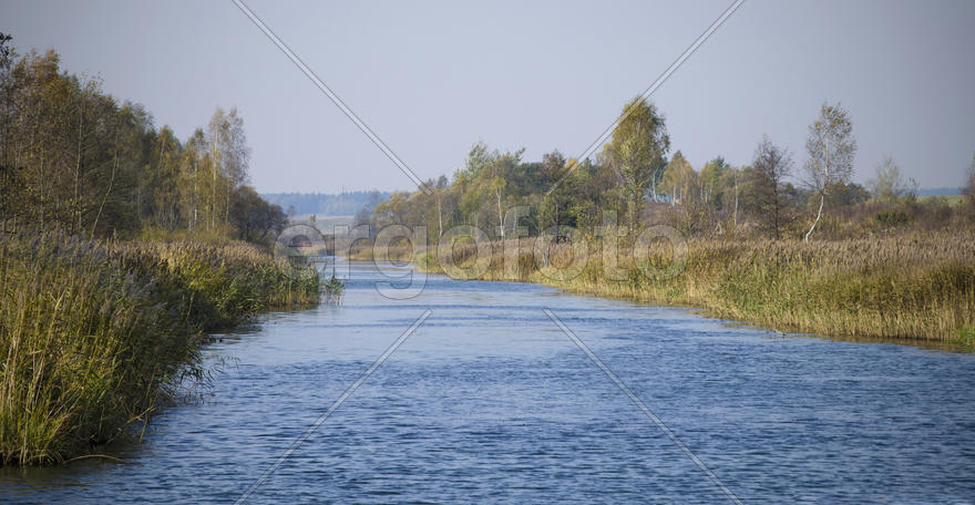 Белорусь: золотая осень, Вилейско-Минский канал.