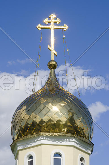 Беларусь, Минск: купол церкви Андрея Первозванного.
