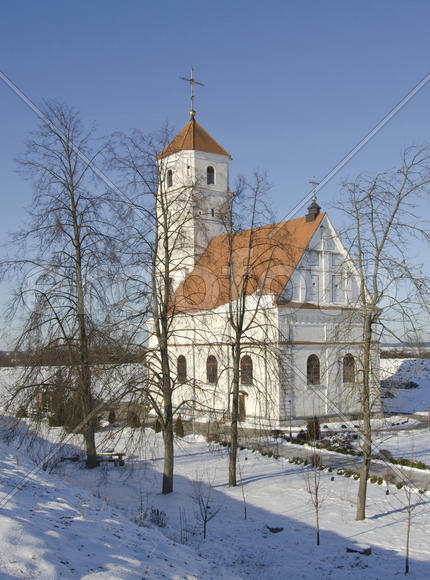 Беларусь, Заславль: старинная Спасо-Преображенская церковь