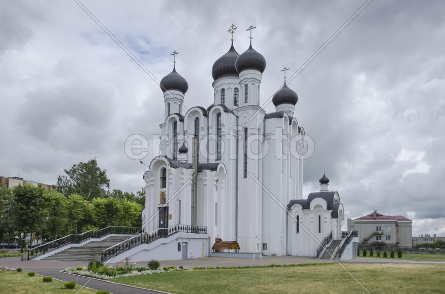 Беларусь, Барановичи: православный собор св. Александра Невского