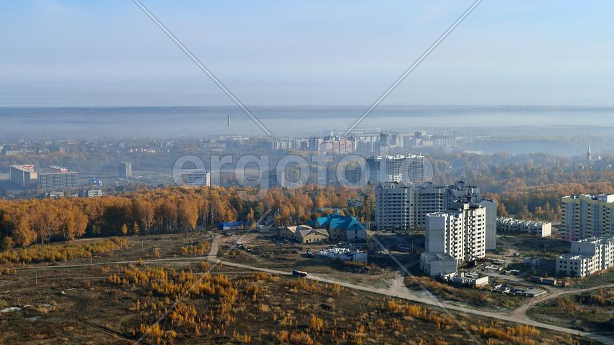 Город в тумане