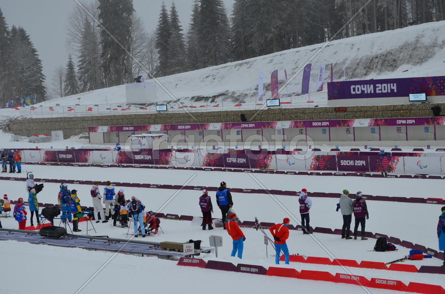 В ожидании участников соревнования