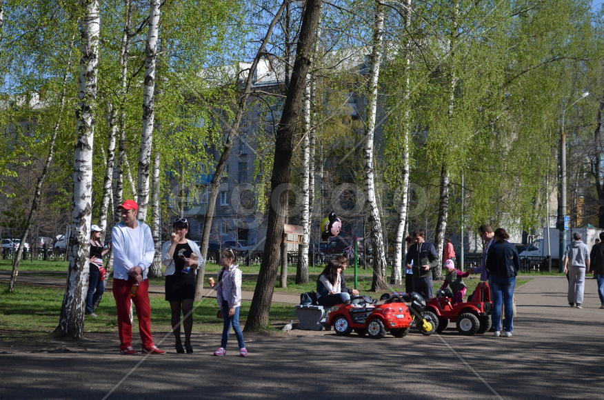 Праздничный день в парке