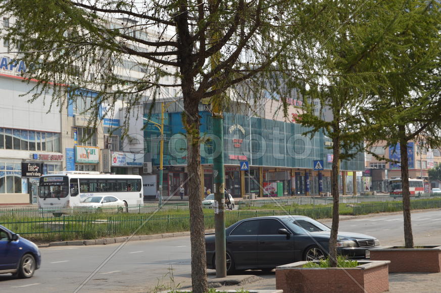 Архитектура города Улан-Батор. Улицы города 