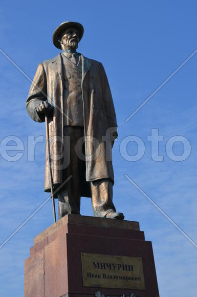 Памятник Мичурину. Москва 