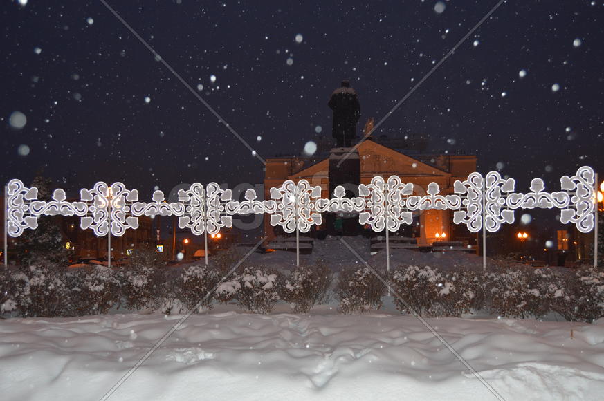 Заснеженная Казань