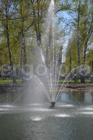 Брызги фонтана