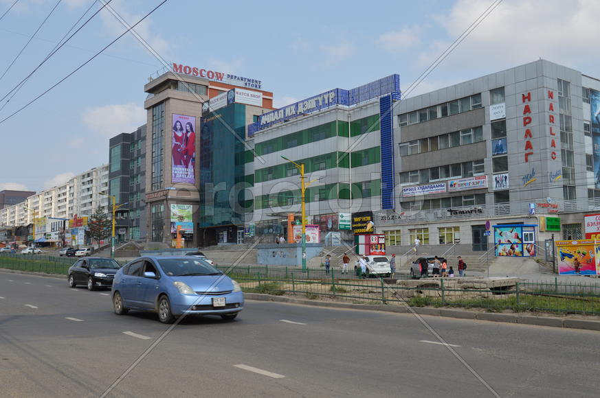 Архитектура города Улан-Батор. Улицы города 